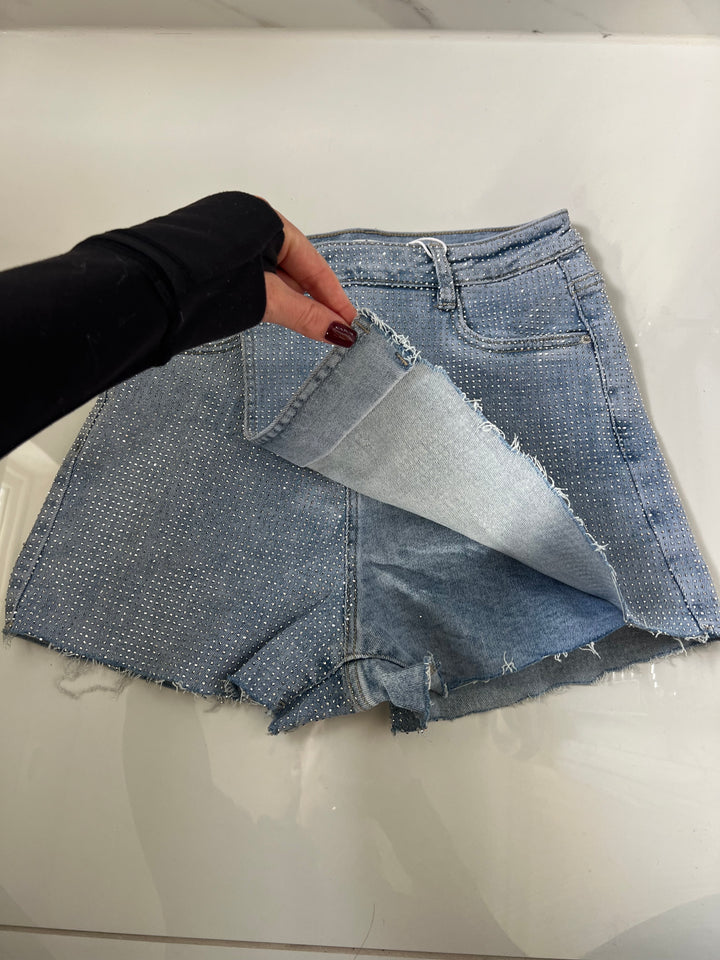 Diamanté Skorts (3 Colours)