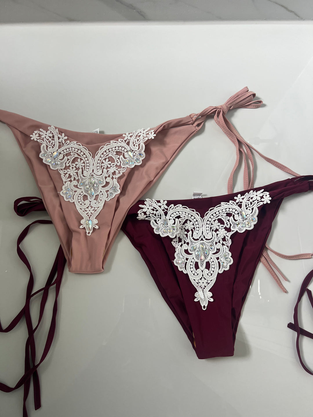 Lace bikini bottoms (50p)