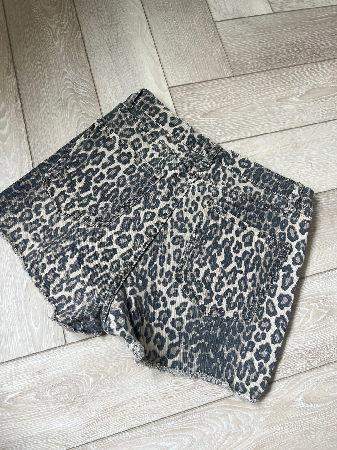 Leopard Print Skort