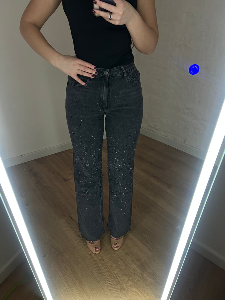 Tall 34” Diamanté Jeans (2 Colours)