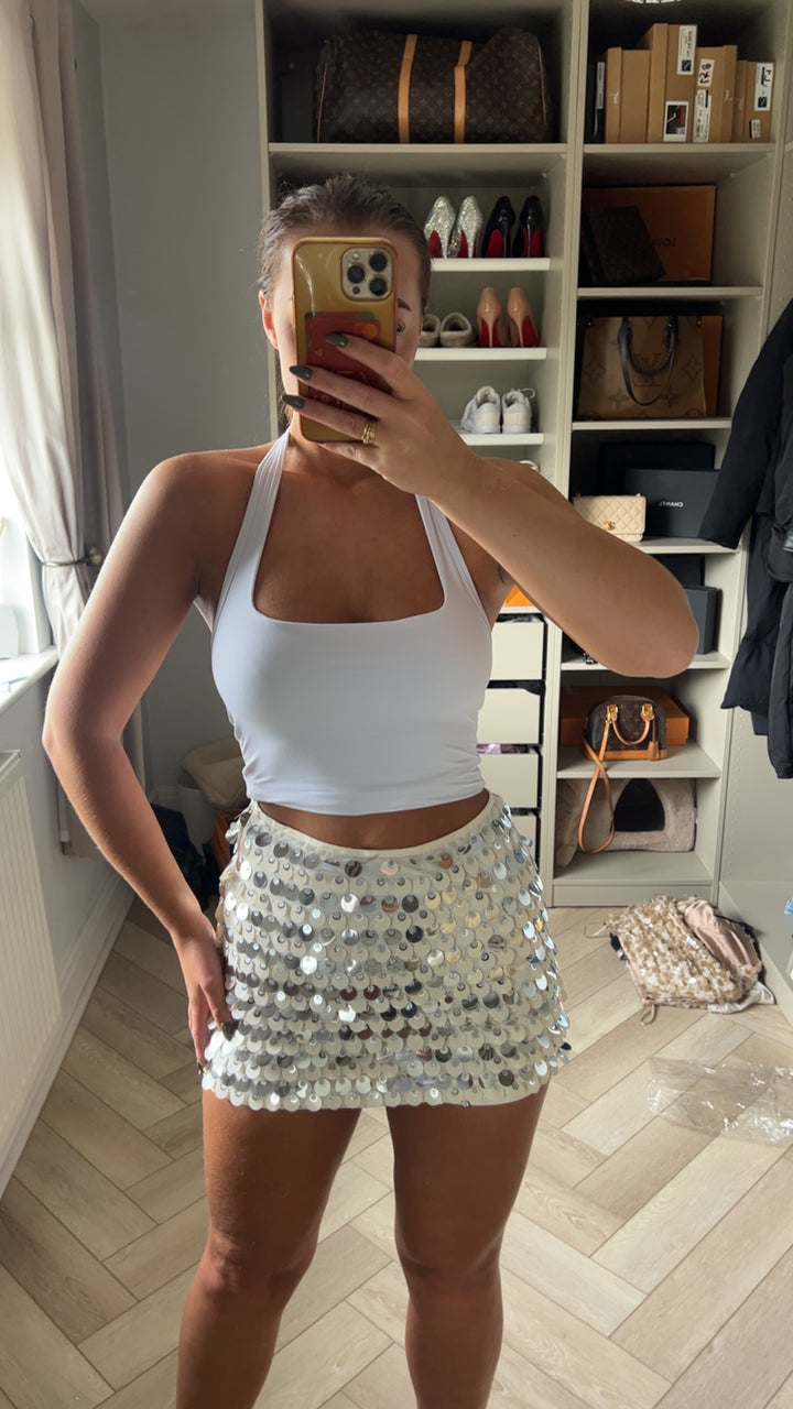 Disco ball Mini Skirt