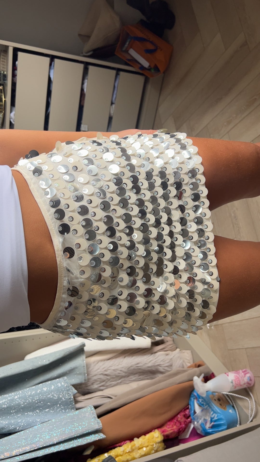 Disco ball Mini Skirt